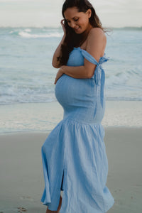 Skylar Shirred Maternity ☀ Nursing ...